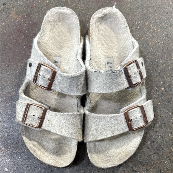 Wool Birkenstock sandals - Picture 1 of 6